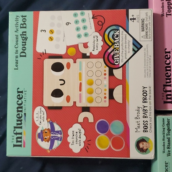 : Lot of 3 new The Influencer initiative creative imagination wooden play sets - Picture 2 of 7